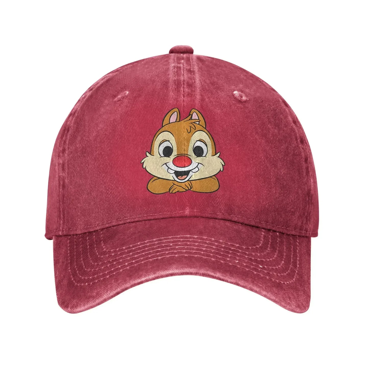 Chip N Dale Washed Y2K Funny Baseball Cap
