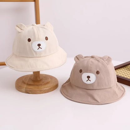 Cute Bear Baby Sunshade Bucket Hat