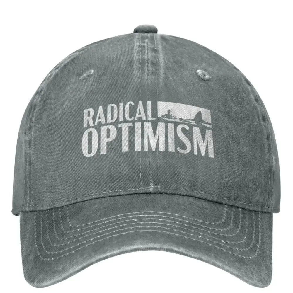Vintage Radical Optimism Baseball Cap Unisex