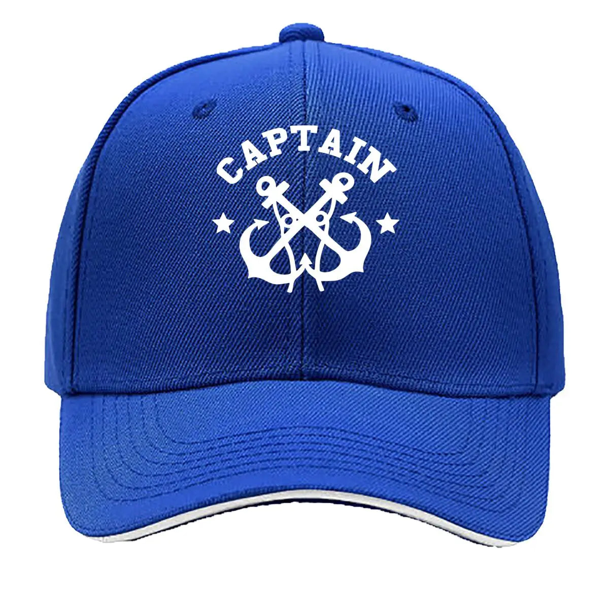 Vintage Nautical Printed Adjustable Unisex Sandwich Baseball Cap