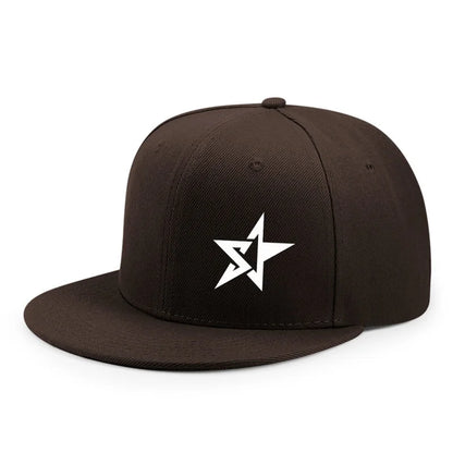 Breathable Wide Brim Hardtop Flat Brim Hip Hop Baseball Hat