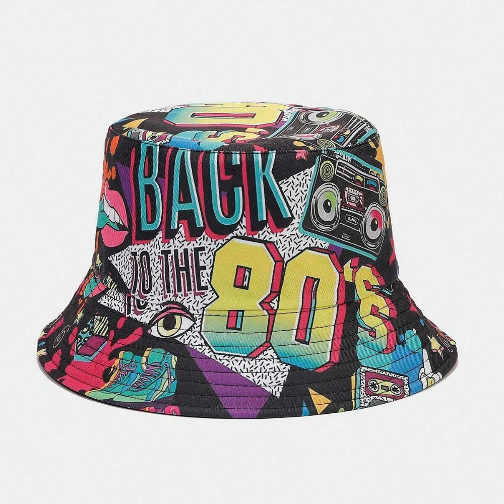 Ramen Print Outdoor Bucket Hat