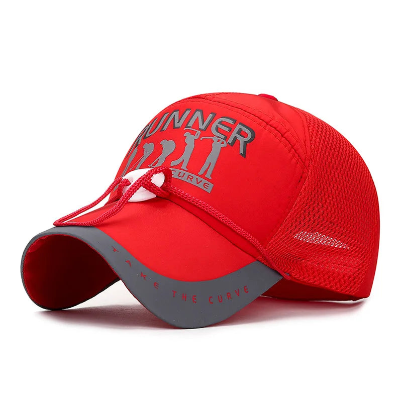 Breathable Long-Brimmed Golf Baseball Cap