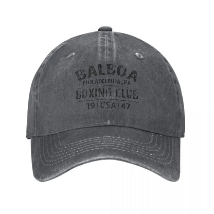 Vintage Balboa Boxing Club Washed Baseball Cap