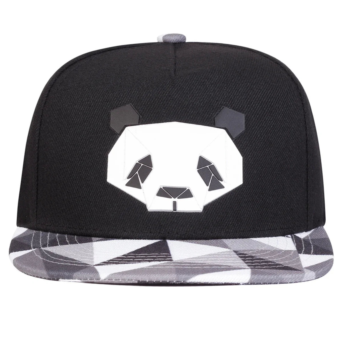 Panda Print Unisex Street Snapback Cap
