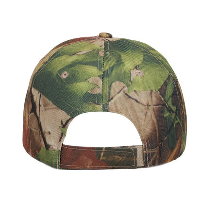 Fish Skull Camouflage Hip Hop Baseball Cap