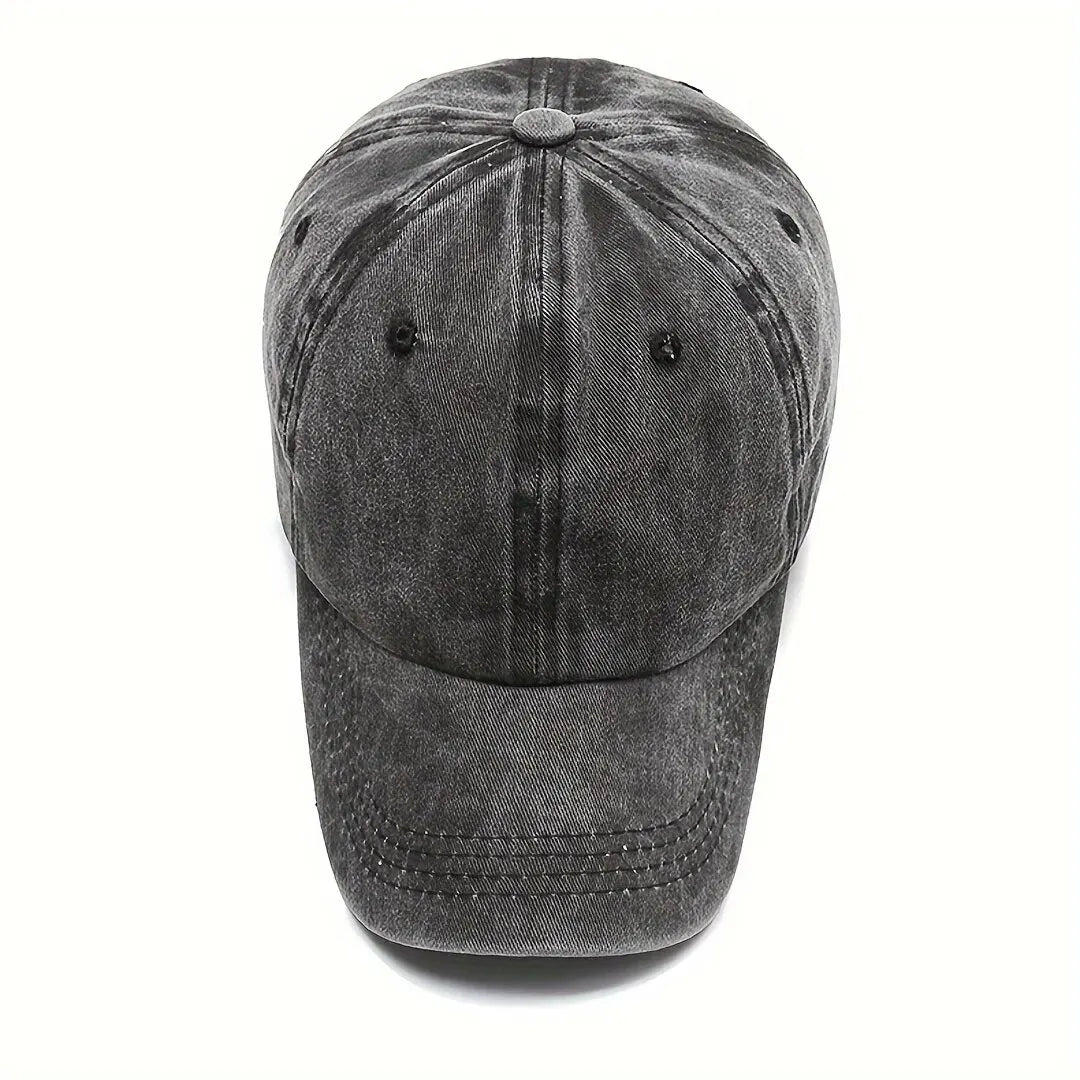 Men Women Unisex Baseball Cap Adjustable Solid Color Casual Hat
