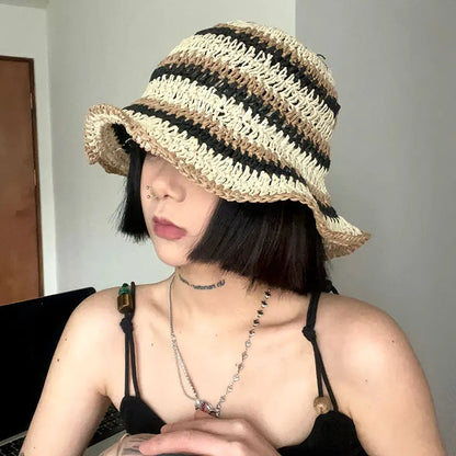 Rainbow Cute Summer Beach Bucket Hat