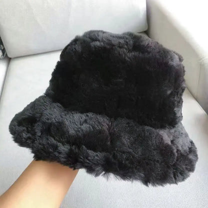 Harajuku Plush Winter Bucket Hat