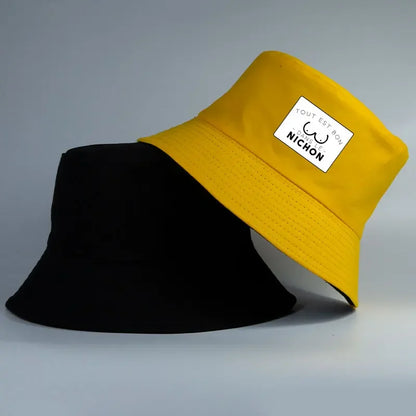 Tout Est Bon Reversible Print Bucket Hat