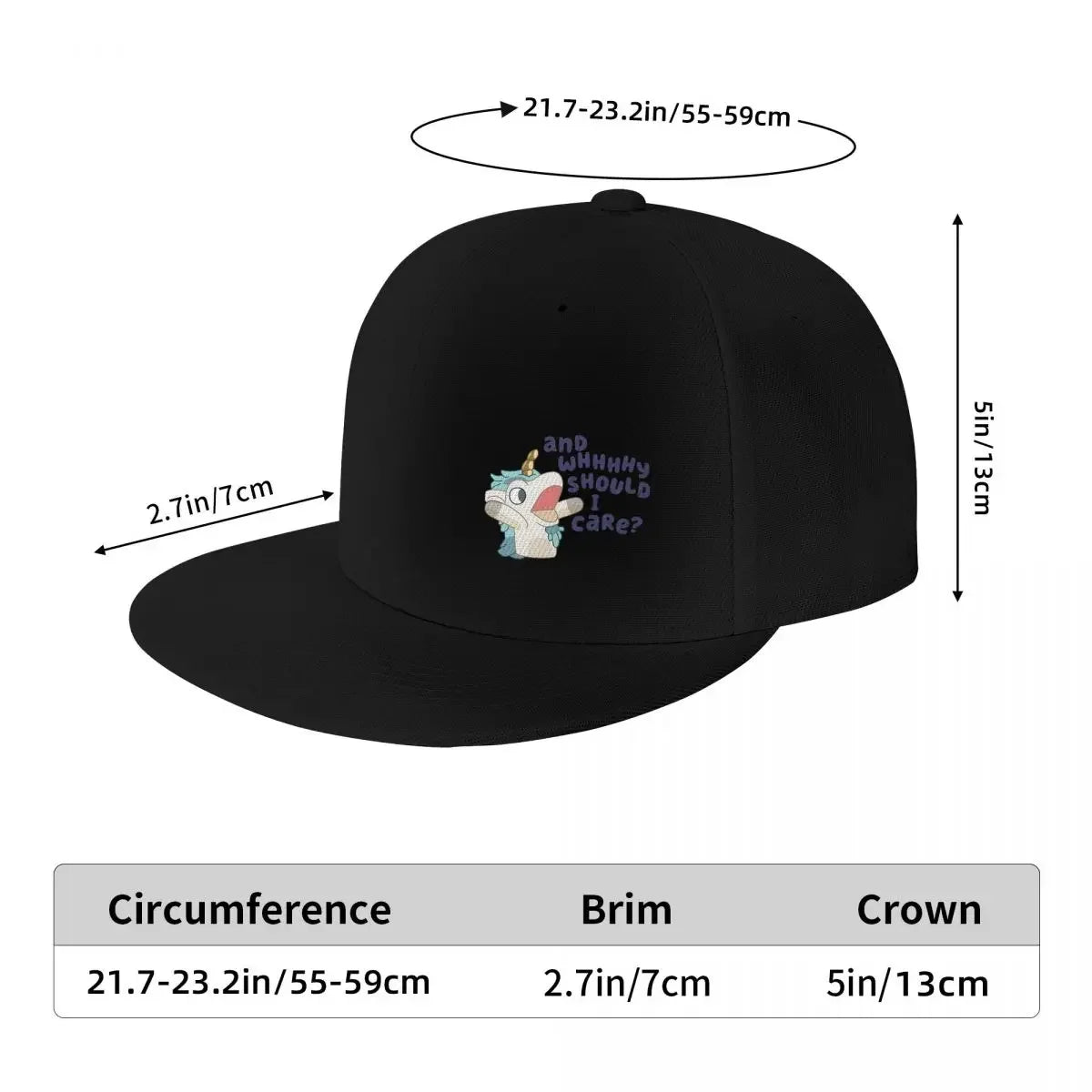 Unicorse Fashion Hip Hop Adjustable Snapback Cap