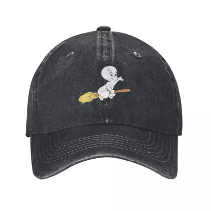 Casper Friendly Ghost Luxury Gentleman Baseball Cap