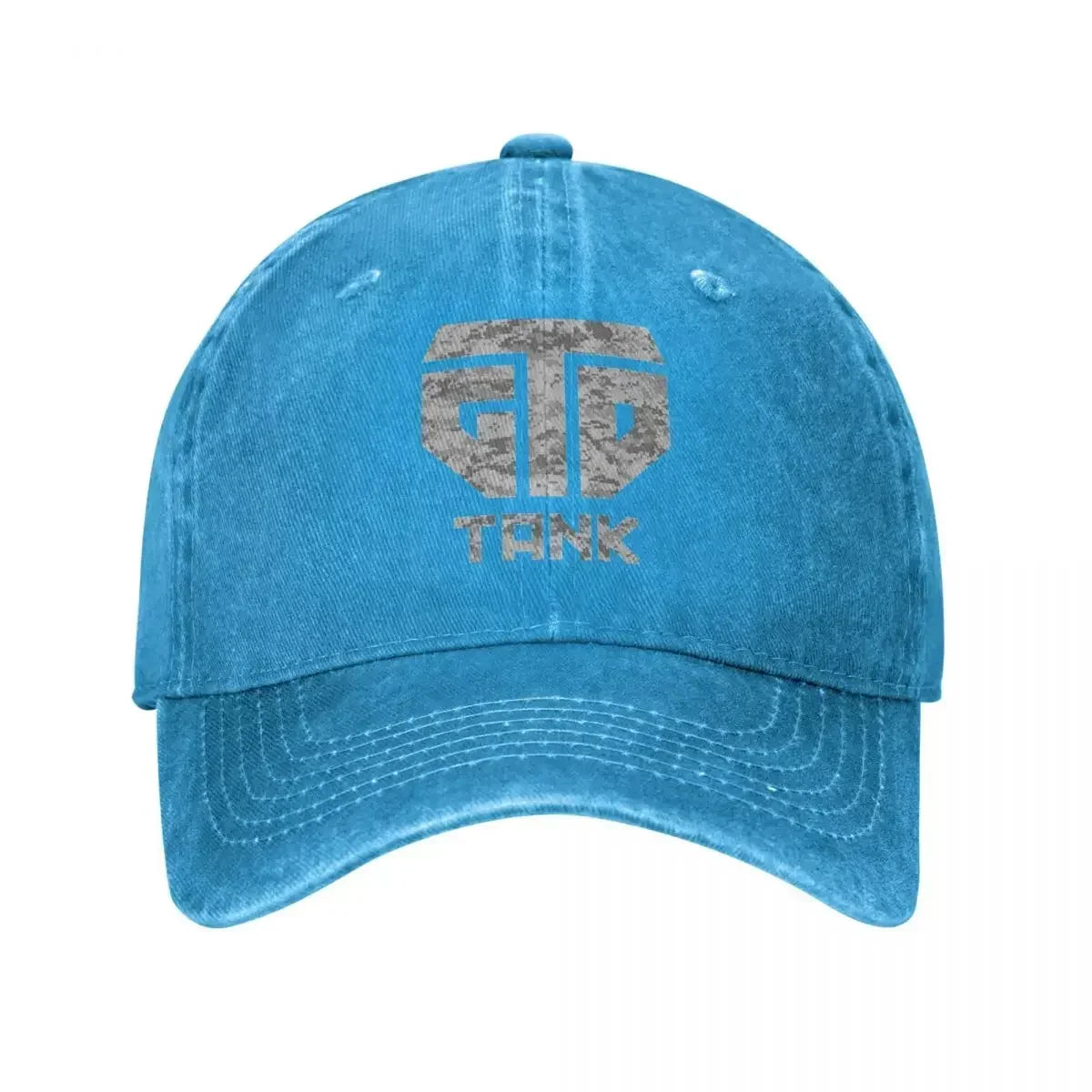 Tank Gervonta Davis Camo Distressed Baseball Cap