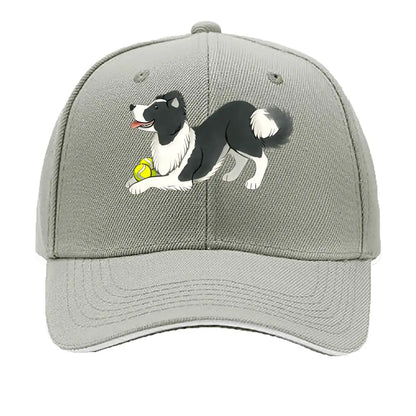 Border Collie Lightweight Breathable Sandwich Baseball Cap