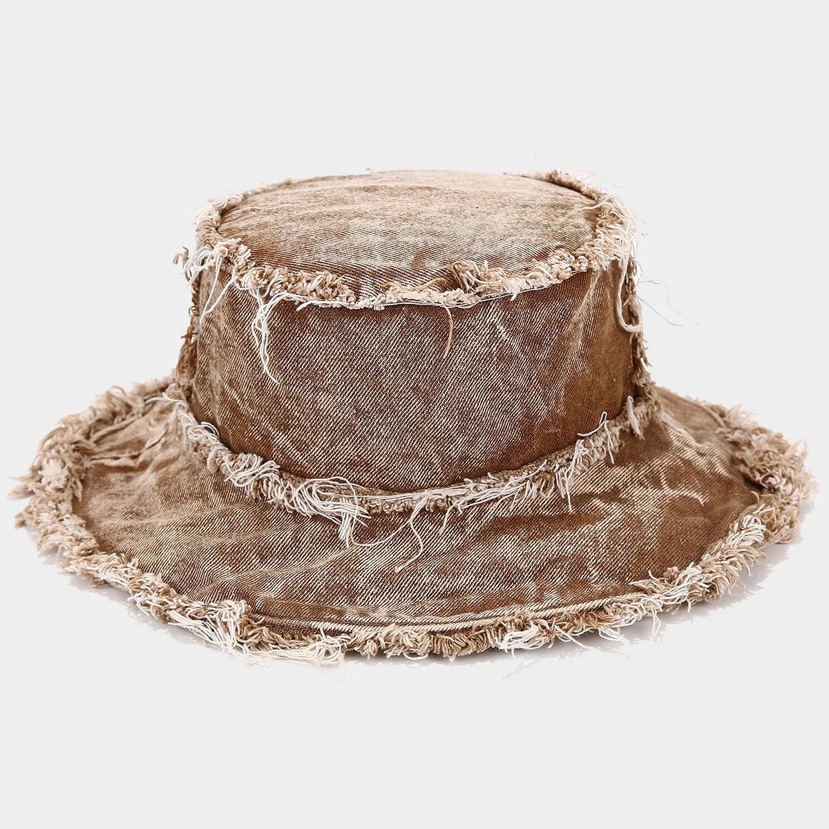 Vintage Washed Denim Bucket Hat