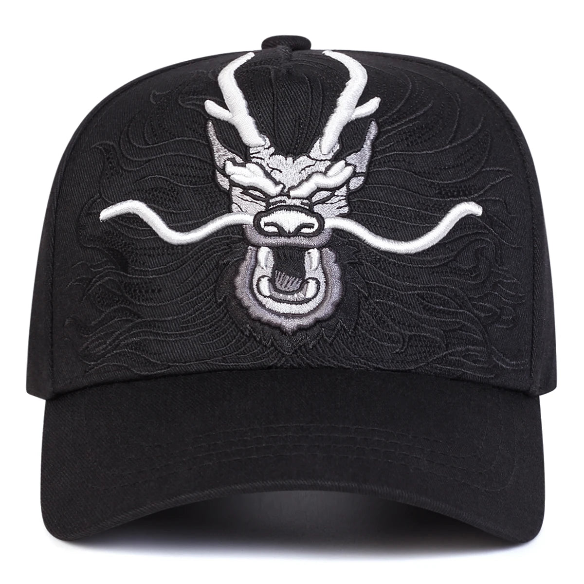 Unisex Dragon Embroidered Baseball Cap