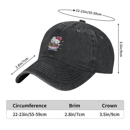 Hello Kitty Hunting Camping Trucker Baseball Cap