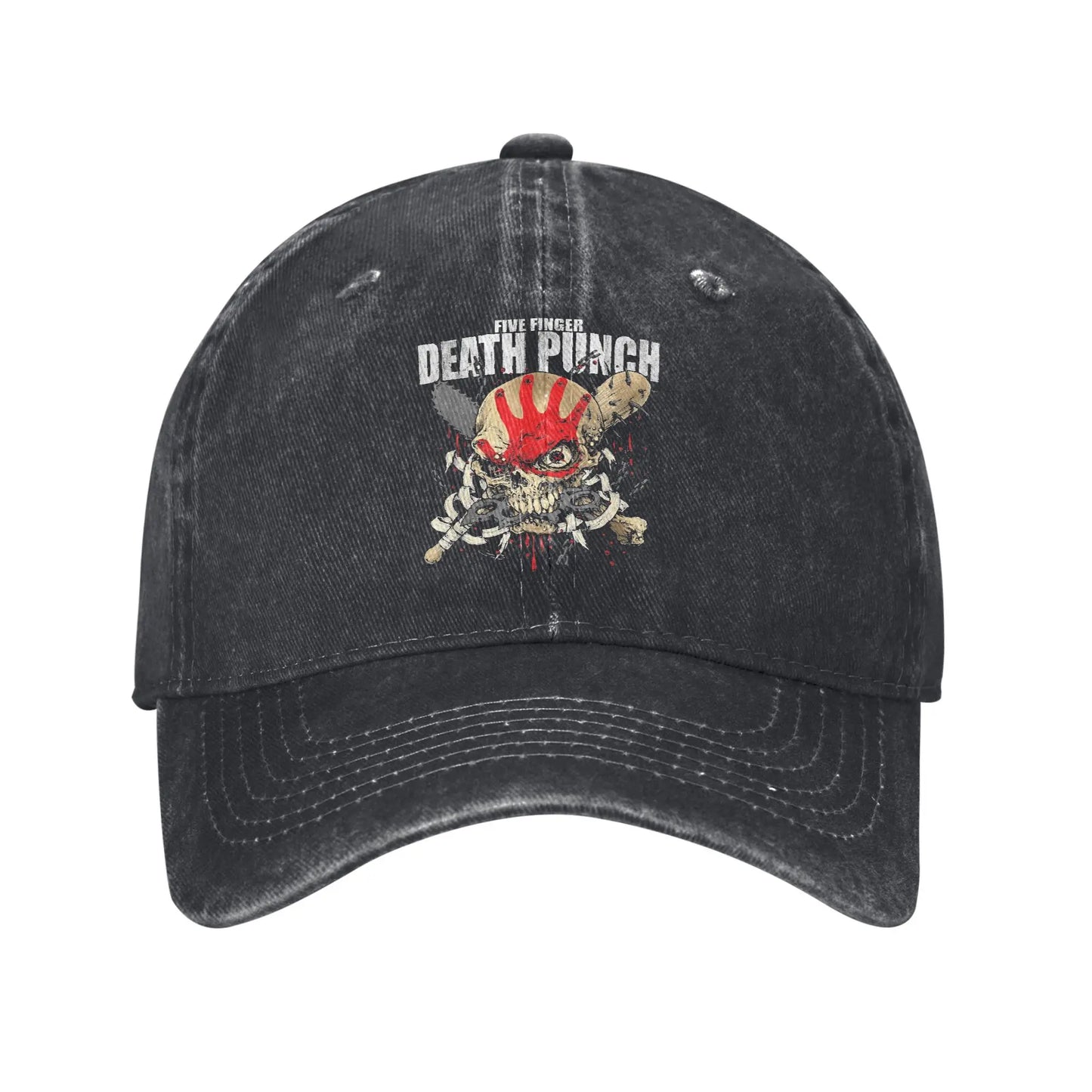 Five Finger Death Punch Washed Baseball Cap