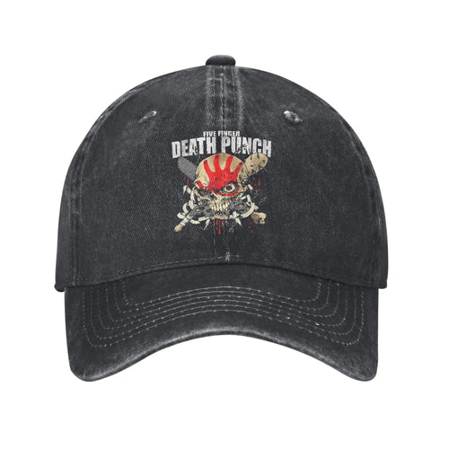 Five Finger Death Punch Washed Baseball Cap