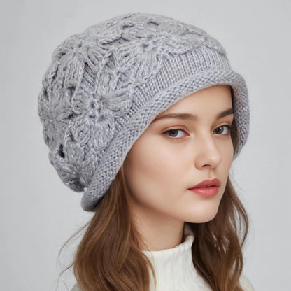 French Artist Knit Beret Bucket Hat