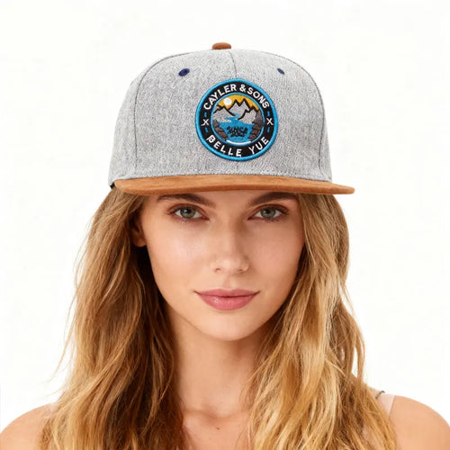 Exclusive Outdoor Brand Flat Brim Snapback Cap