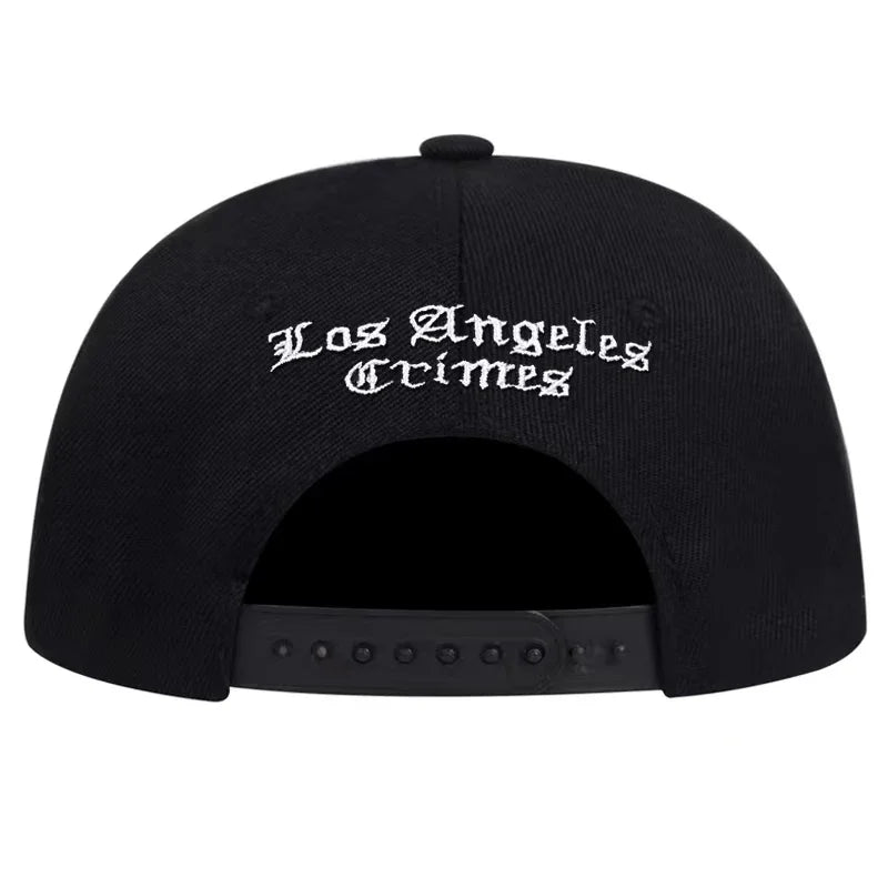 Unisex Los Angeles Embroidery Hip Hop Snapback Cap