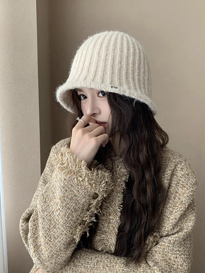 Knit Woolen Bucket Hat
