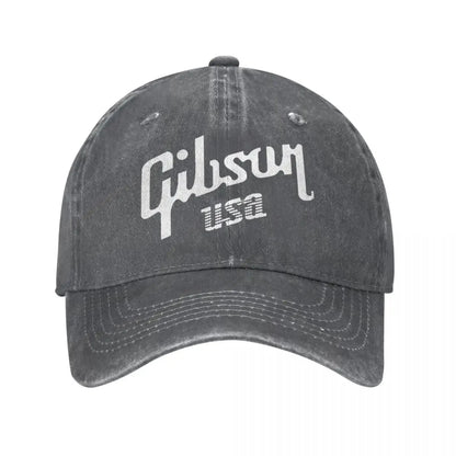 Vintage Gibsons Music 1894 Baseball Cap
