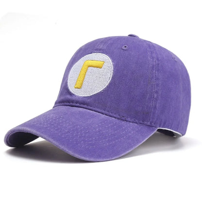 New Unisex Washed Cotton Cap Letter Embroidery Baseball Cap