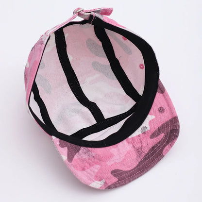 Dirty Camouflage Short Brim Street Hip Hop Baseball Cap