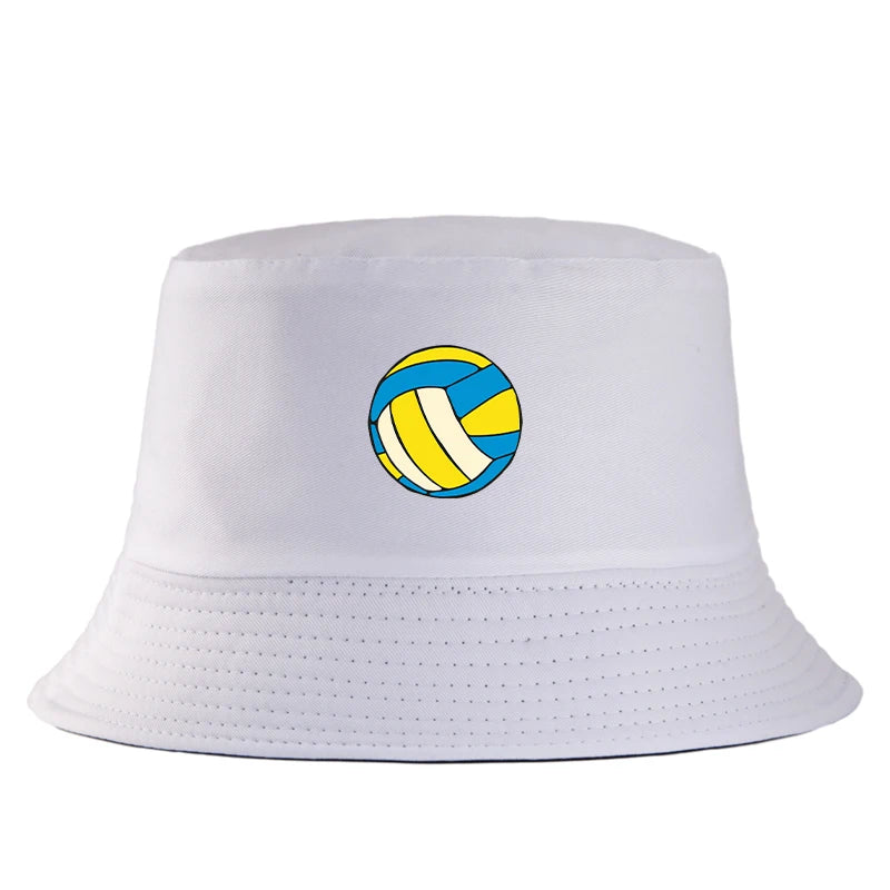 Volleyball Pattern Reversible Sports Bucket Hat