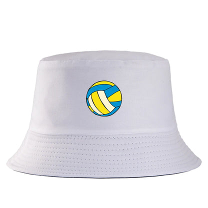 Volleyball Pattern Reversible Sports Bucket Hat