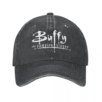 Buffy The Vampire Slayer Distressed Logo Baseball Cap