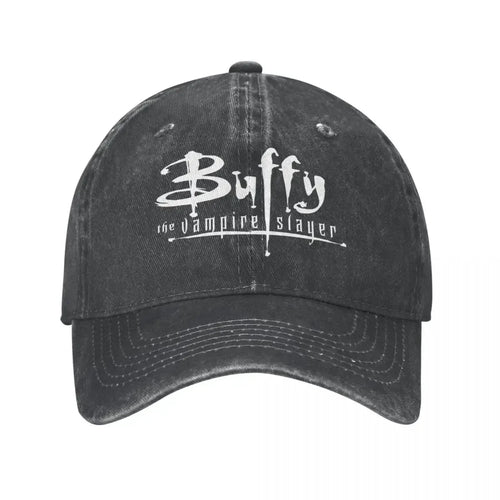 Buffy The Vampire Slayer Distressed Logo Baseball Cap