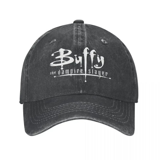 Buffy The Vampire Slayer Distressed Logo Baseball Cap