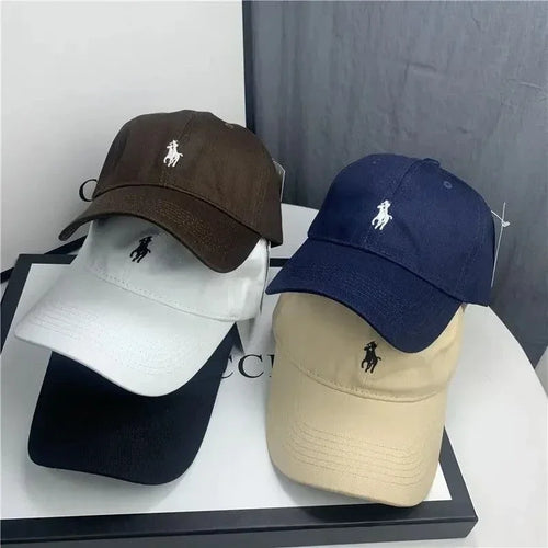 Cotton Polo Embroidered Breathable Golf Cap