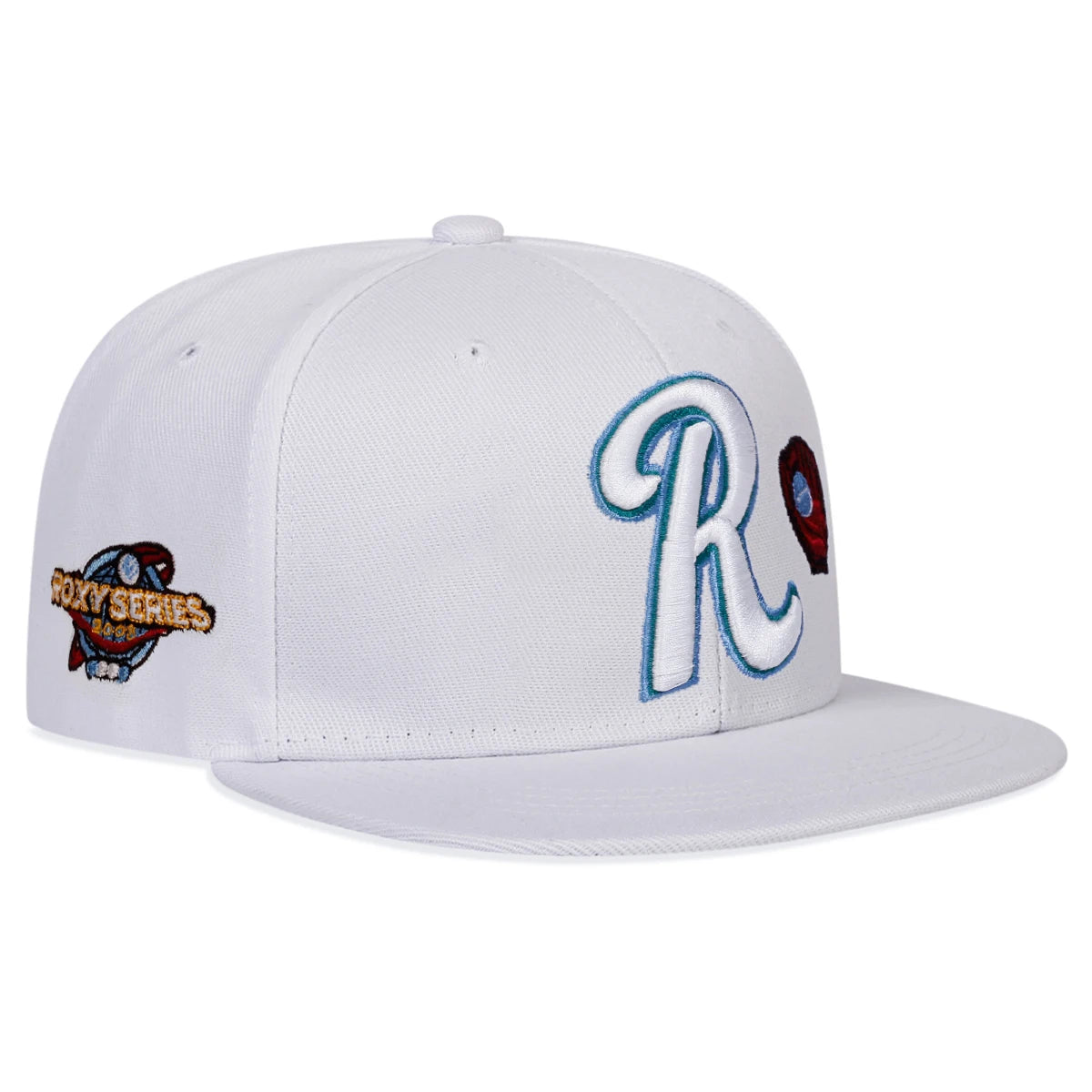 R Letter Embroidery Unisex Street Snapback Cap