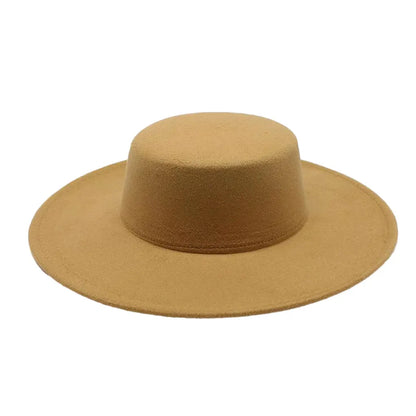 French Bow Tie Wool Felt Bucket Hat
