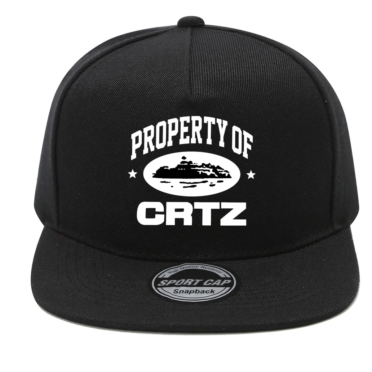 English Print Adjustable Baseball Cap
