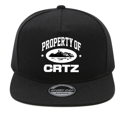 English Print Adjustable Baseball Cap