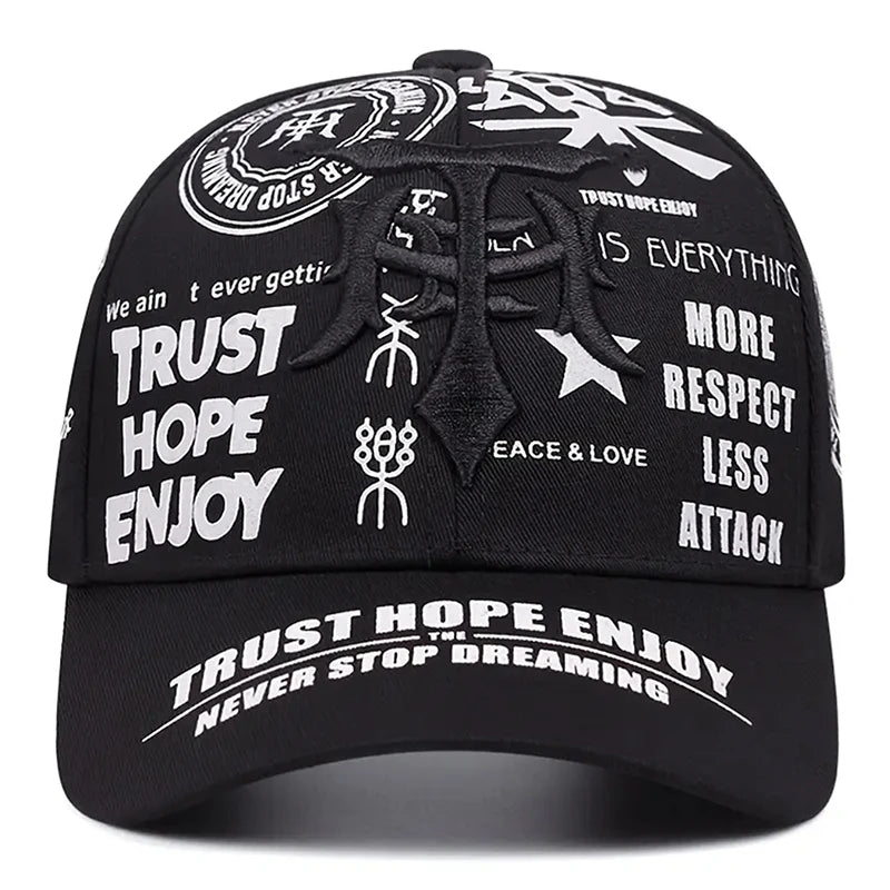Graffiti Street HipHop Baseball Cap