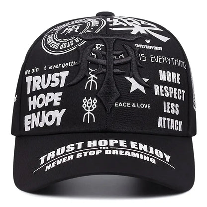 Graffiti Street HipHop Baseball Cap