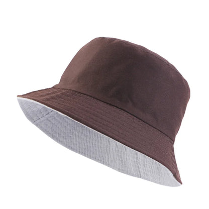 Foldable Solid Outdoor Bucket Hat