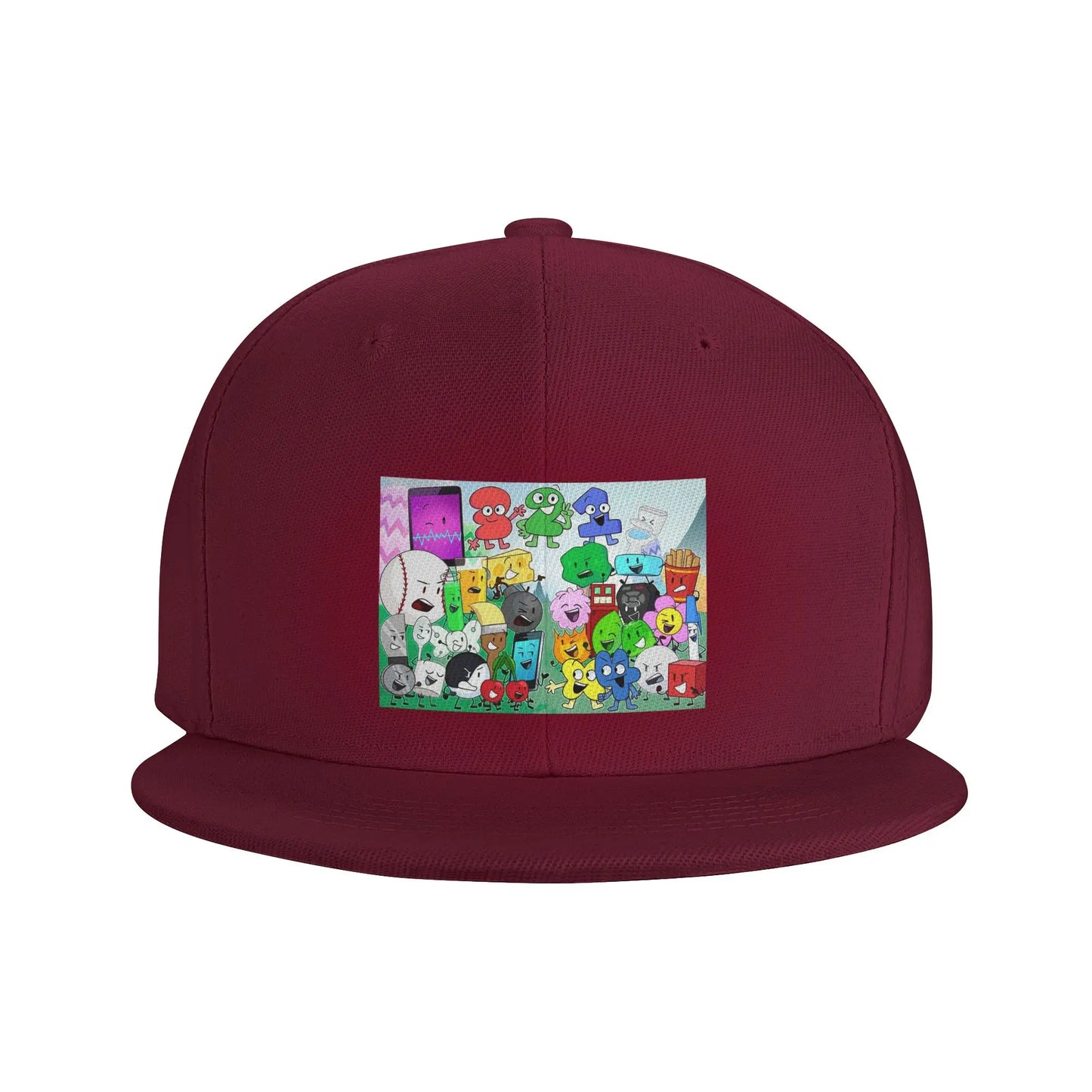 Battle For Dream Island Cartoon Snapback Cap