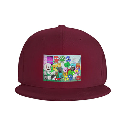 Battle For Dream Island Cartoon Snapback Cap