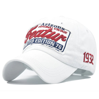 Streetwear Letter Embroidery Baseball Cap