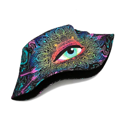 Reversible Punk Hippie Bucket Hat