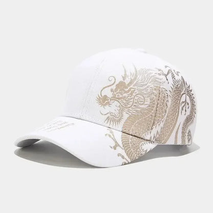 Chinese Dragon Pattern Hip Hop Baseball Cap