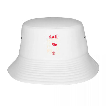 Saw Movie Play Me Tape Graphic Bucket Hat