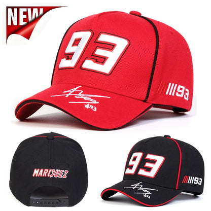 New Fashion 93 Letter Embroidery Adjustable Snapback Cap